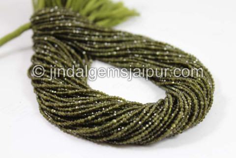 Chrysoberyl Micro Cut Round Beads